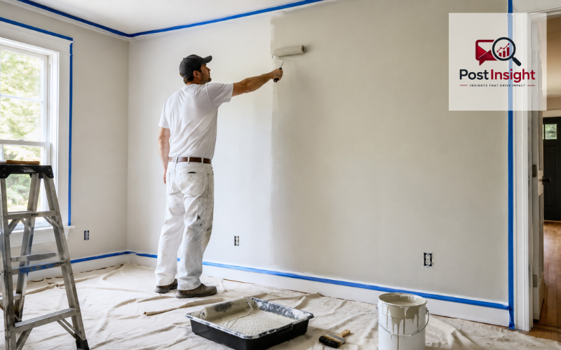 how to paint a room