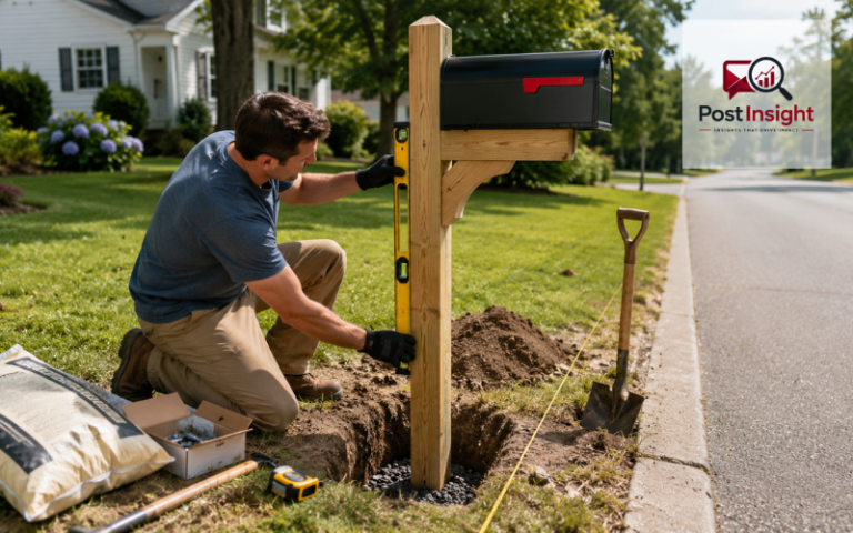 how to install a mailbox