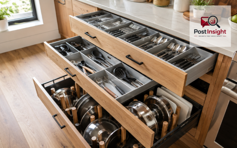 how to organize kitchen drawers