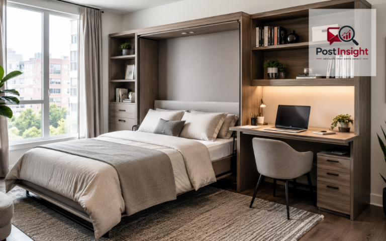murphy bed with desk