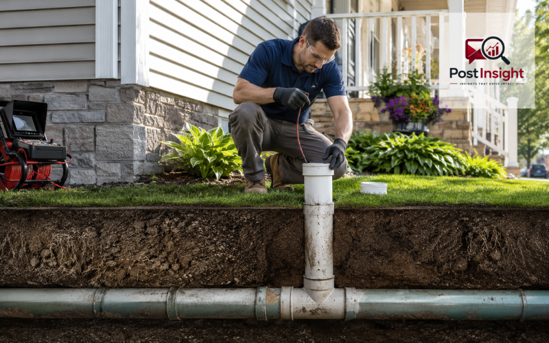 sewer line clean out