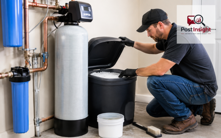 water softener maintenance