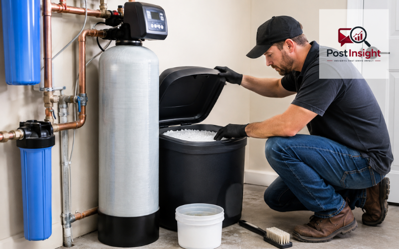 water softener maintenance