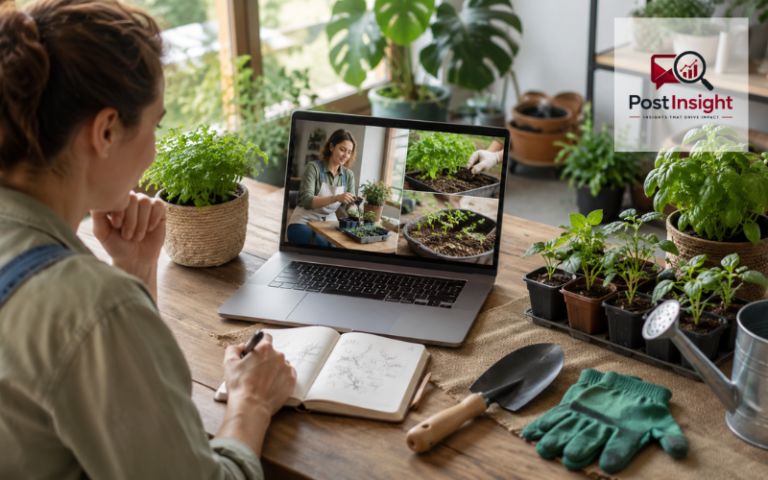 where to learn gardening online