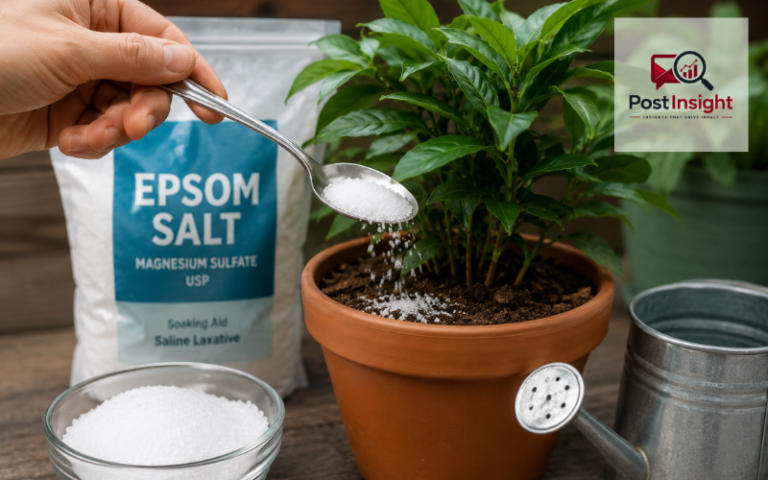 epsom salt for plants